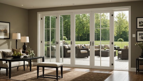 Choisissez des portes vitrées pour maximiser lumière et style dans votre déco intérieure